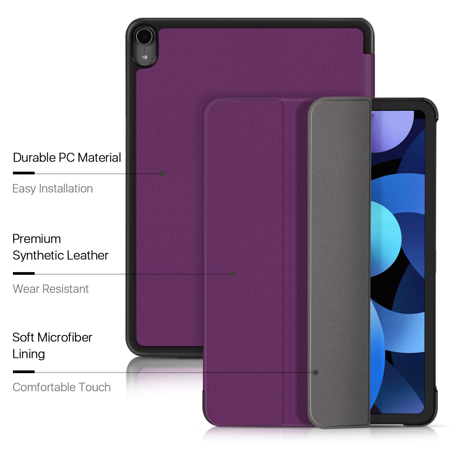 Amazon.com: TNP Cover Case for iPad Air 11 Inch M2 6th 2024